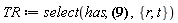 TR := select(has, {phi = Phi(Y), r = R(Y), t = Tau(Y), theta = Theta(Y)}, {r, t})