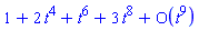 series(1+2*t^4+t^6+3*t^8+O(t^9),t,9)