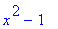 x^2-1