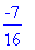 -7/16