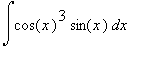 Int(cos(x)^3*sin(x),x)