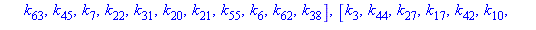 [[k[10], k[51], k[34], k[60], k[49], k[17], k[33], k[57], k[2], k[9], k[19], k[42], k[3], k[35], k[26], k[25], k[44], k[58], k[59], k[1], k[36], k[27], k[18], k[41], k[22], k[28], k[39], k[54], k[37],...