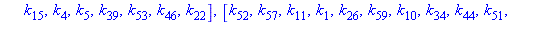 [[k[10], k[51], k[34], k[60], k[49], k[17], k[33], k[57], k[2], k[9], k[19], k[42], k[3], k[35], k[26], k[25], k[44], k[58], k[59], k[1], k[36], k[27], k[18], k[41], k[22], k[28], k[39], k[54], k[37],...