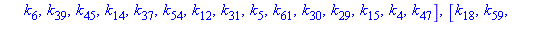 [[k[10], k[51], k[34], k[60], k[49], k[17], k[33], k[57], k[2], k[9], k[19], k[42], k[3], k[35], k[26], k[25], k[44], k[58], k[59], k[1], k[36], k[27], k[18], k[41], k[22], k[28], k[39], k[54], k[37],...