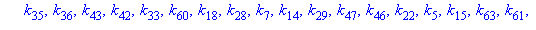 [k[52], k[57], k[11], k[1], k[26], k[59], k[10], k[34], k[44], k[51], k[25], k[19], k[9], k[41], k[3], k[2], k[50], k[35], k[36], k[43], k[42], k[33], k[60], k[18], k[28], k[7], k[14], k[29], k[47], k...