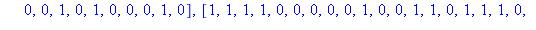 [[0, 0, 0, 1, 1, 0, 0, 0, 1, 0, 0, 1, 0, 0, 1, 0, 1, 1, 1, 1, 1, 1, 0, 0, 0, 1, 1, 0, 1, 0, 0, 1, 0, 0, 0, 1, 0, 1, 0, 1, 1, 0, 1, 0, 1, 1, 0, 0], [0, 0, 0, 1, 0, 1, 0, 0, 0, 0, 1, 0, 0, 1, 1, 0, 0, 1...