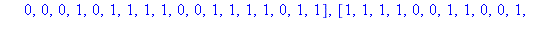 [[0, 1, 0, 0, 1, 0, 0, 0, 0, 1, 0, 0, 0, 1, 1, 1, 0, 0, 0, 0, 0, 0, 0, 0, 0, 0, 0, 0, 0, 0, 0, 0, 0, 1, 0, 1, 1, 1, 1, 0, 0, 1, 1, 1, 1, 0, 1, 1], [1, 1, 1, 1, 0, 0, 1, 1, 0, 0, 1, 0, 0, 1, 0, 1, 1, 1...
