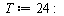restart; -1; with(plots); -1; `:=`(beta, .5); -1; `:=`(w, 50); -1; `:=`(T, 24); -1; 
