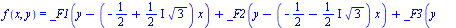 f(x, y) = `+`(_F1(`+`(y, `-`(`*`(`+`(`-`(`/`(1, 2)), `*`(`*`(`/`(1, 2), `*`(I)), `*`(`^`(3, `/`(1, 2))))), `*`(x))))), _F2(`+`(y, `-`(`*`(`+`(`-`(`/`(1, 2)), `-`(`*`(`+`(`*`(`/`(1, 2), `*`(I))), `*`(`...