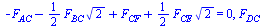 [`+`(`-`(135.0), `*`(60, `*`(A[y]))) = 0, `+`(A[y], J[y], `-`(5)) = 0, `+`(A[x], 2) = 0, `+`(A[x], F[AC], `*`(`/`(1, 2), `*`(F[AB], `*`(`^`(2, `/`(1, 2)))))) = 0, `+`(A[y], `*`(`/`(1, 2), `*`(F[AB], `...