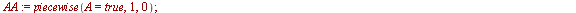 `assign`(X, [false, true]); `assign`(Y, X); `assign`(Z, Y); for i to 2 do `assign`(A, X[i]); `assign`(AA, piecewise(A = true, 1, 0)); for j to 2 do `assign`(B, Y[j]); `assign`(BB, piecewise(B = true, ...