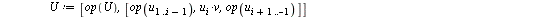 `assign`(makeTab, proc () local U; if add(x, x = args) = 0 then return 0 end if; `assign`(U, [seq(`if`(args[i] = 0, NULL, [seq([[seq(`^`(P || i, z), z = y)], multinomial(args[i], seq(r, r = y))], y = ...