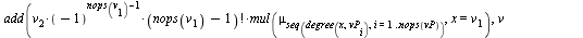 `assign`(makeCTR_m, proc () [seq(k[op(i)] = ctr(op(i)), i = comb([seq([seq(x, x = 0 .. y)], y = args)], 1, []))] end proc); -1; `assign`(unionVects, proc (`::`(U, list), `::`(V, list)) if nops(U) = 0 ...
