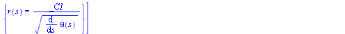 [{theta(s) = _C3}, {r(s) = `+`(`*`(_C1, `*`(s)), _C2)}], [{theta(s) = `+`(arctan(`+`(`/`(`*`(`/`(1, 8), `*`(`+`(`*`(2, `*`(`^`(_C2, 2), `*`(s))), `*`(2, `*`(_C3, `*`(`^`(_C2, 2))))))), `*`(_C2)))), _C...