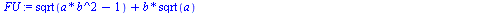proc (d) local b, m, i, a, FU; if `<`(0, d) then for i to d do if type(`/`(`*`(d), `*`(`^`(i, 2))), integer) = true then `assign`(a, `/`(`*`(d), `*`(`^`(i, 2)))) end if end do end if; if `<`(d, 0) the...