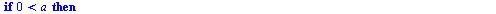 proc (d) local h, x, a, i, m; if `<`(0, d) then for i to d do if type(`/`(`*`(d), `*`(`^`(i, 2))), integer) = true then `assign`(a, `/`(`*`(d), `*`(`^`(i, 2)))) end if end do end if; if `<`(d, 0) then...