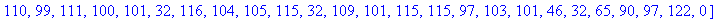 b7 := [65, 90, 97, 122, 32, 71, 111, 111, 100, 32, ...