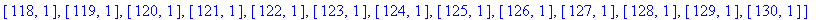 beta1 := vector([[1, 1], [2, 1], [3, 1], [4, 1], [5...