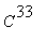 C^33