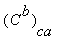 (C^b)[ca]