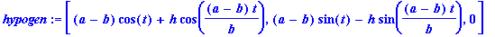 hypogen := [(a-b)*cos(t)+h*cos((a-b)*t/b), (a-b)*si...