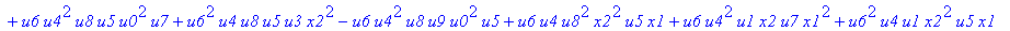con := (-u7^2*u3*u1*u2*u0^2*u5+u7*x1*u1*u4^2*u2*u8^2+u4*u0^2*u8*u5*u2^2*u3+u4^2*u0*u8*u5*u1^2*x2+u9^2*x1*u3*u2*u6^2*u5-u2^2*u0*u6^2*x2*u9*x1-u2*u0*u6*u9^2*u7*u3^2-u2^2*u8*u6*x2*u9*x1^2+u9*x1*u3^2*u2^2*...