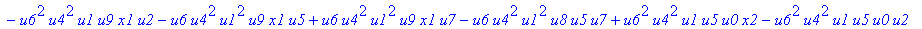 con := (-u7^2*u3*u1*u2*u0^2*u5+u7*x1*u1*u4^2*u2*u8^2+u4*u0^2*u8*u5*u2^2*u3+u4^2*u0*u8*u5*u1^2*x2+u9^2*x1*u3*u2*u6^2*u5-u2^2*u0*u6^2*x2*u9*x1-u2*u0*u6*u9^2*u7*u3^2-u2^2*u8*u6*x2*u9*x1^2+u9*x1*u3^2*u2^2*...