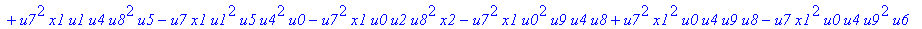 con := (-u7^2*u3*u1*u2*u0^2*u5+u7*x1*u1*u4^2*u2*u8^2+u4*u0^2*u8*u5*u2^2*u3+u4^2*u0*u8*u5*u1^2*x2+u9^2*x1*u3*u2*u6^2*u5-u2^2*u0*u6^2*x2*u9*x1-u2*u0*u6*u9^2*u7*u3^2-u2^2*u8*u6*x2*u9*x1^2+u9*x1*u3^2*u2^2*...