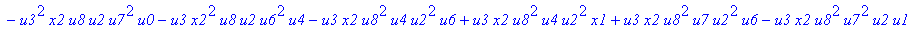 con := (-u7^2*u3*u1*u2*u0^2*u5+u7*x1*u1*u4^2*u2*u8^2+u4*u0^2*u8*u5*u2^2*u3+u4^2*u0*u8*u5*u1^2*x2+u9^2*x1*u3*u2*u6^2*u5-u2^2*u0*u6^2*x2*u9*x1-u2*u0*u6*u9^2*u7*u3^2-u2^2*u8*u6*x2*u9*x1^2+u9*x1*u3^2*u2^2*...
