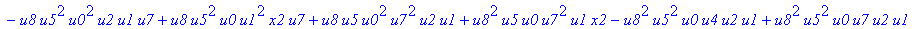 con := (-u7^2*u3*u1*u2*u0^2*u5+u7*x1*u1*u4^2*u2*u8^2+u4*u0^2*u8*u5*u2^2*u3+u4^2*u0*u8*u5*u1^2*x2+u9^2*x1*u3*u2*u6^2*u5-u2^2*u0*u6^2*x2*u9*x1-u2*u0*u6*u9^2*u7*u3^2-u2^2*u8*u6*x2*u9*x1^2+u9*x1*u3^2*u2^2*...