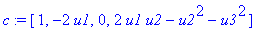 c := [1, -2*u1, 0, 2*u1*u2-u2^2-u3^2]