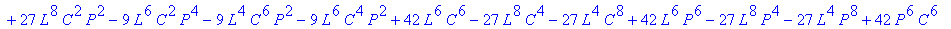 svals := 2/3*(-27*L^4*C^2-27*L^2*C^4+54*P^2*L^2*C^2...