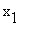 x[1]