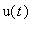 u(t)