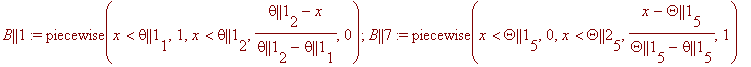 B || 1 := piecewise(x < theta || 1[1],1,x < theta |...