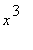 x^3