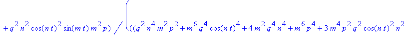 N2 := [proc (t) options operator, arrow; -(q^3*n^4*...