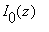 I[0](z)