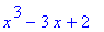 x^3-3*x+2
