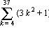Sum(3*k^2+1, k = 4 .. 37)