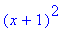 (x+1)^2