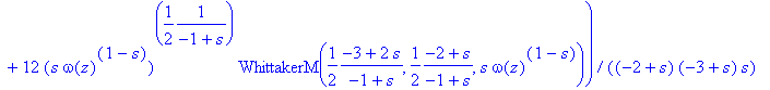 Laplace_integral_omega := 1/2*exp(-s*omega(z)+1/2*s...