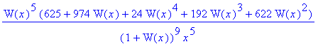 W(x)^5*(625+974*W(x)+24*W(x)^4+192*W(x)^3+622*W(x)^...