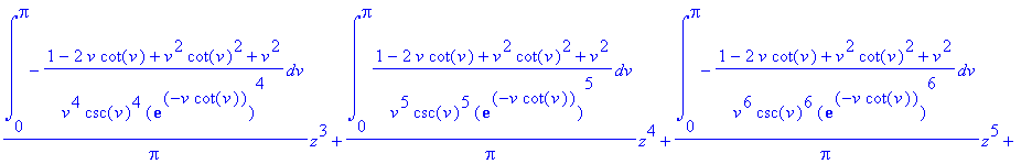series(int(((1-v*cot(v))^2+v^2)/(v*csc(v)*exp(-v*co...