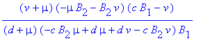 (v+mu)*(-mu*B[2]-B[2]*v)*(c*B[1]-v)/((d+mu)*(-c*B[2...