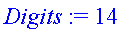 Digits := 14