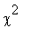 chi^2