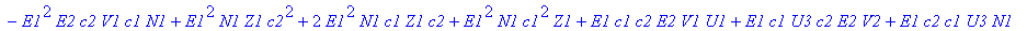 A12 := {A1 = (E1*c1*U3*c2*E2*V2-E1*c1*N2*c2*U3-2*E1^2*c1*c2*E2*V2*Z4+E1^2*N2*c2^2*Z4+c1^2*U2*Z4+E1*c1*c2*E2*V1*U1-E1*c1*Z1*c2*U1+E1^2*Z1*c2^2*E2^2*V3+E1^2*N2*c2^2*E2*V1+E1^2*c2^2*E2^2*V3*Z4-E1^2*Z1*c2^...