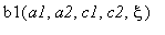 b1(a1,a2,c1,c2,xi)