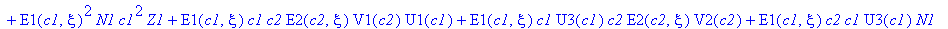 a12 := {A2(c1,c2,xi) = (E1(c1,xi)^2*Z1*c2^2*E2(c2,xi)^2*V3(c2)+E1(c1,xi)^2*c2^2*E2(c2,xi)^2*V3(c2)*Z4-E1(c1,xi)^2*c2^2*E2(c2,xi)^2*V1(c2)*V2(c2)-E1(c1,xi)^2*c2^2*E2(c2,xi)*V2(c2)*Z4-E1(c1,xi)^2*E2(c2,x...